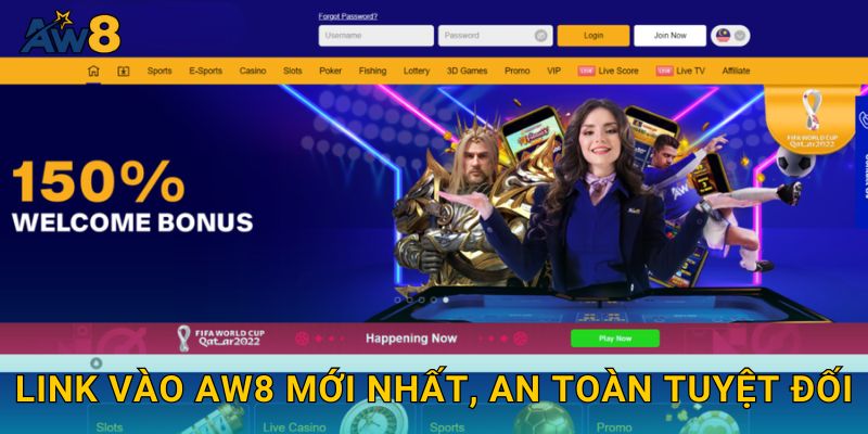 Trang chủ 7 Link vào Aw8 mới nhất, an toàn tuyệt đối